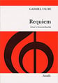 Requiem SATB Vocal Score cover